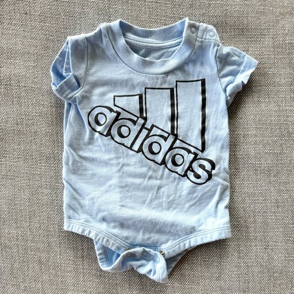adidas Other - adidas Baby Blue Bodysuit 0-3 Months